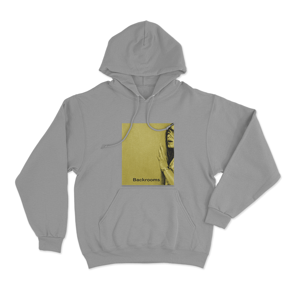 Backrooms Unisex Hoodie Grey Backrooms Unisex Hoodie Grey