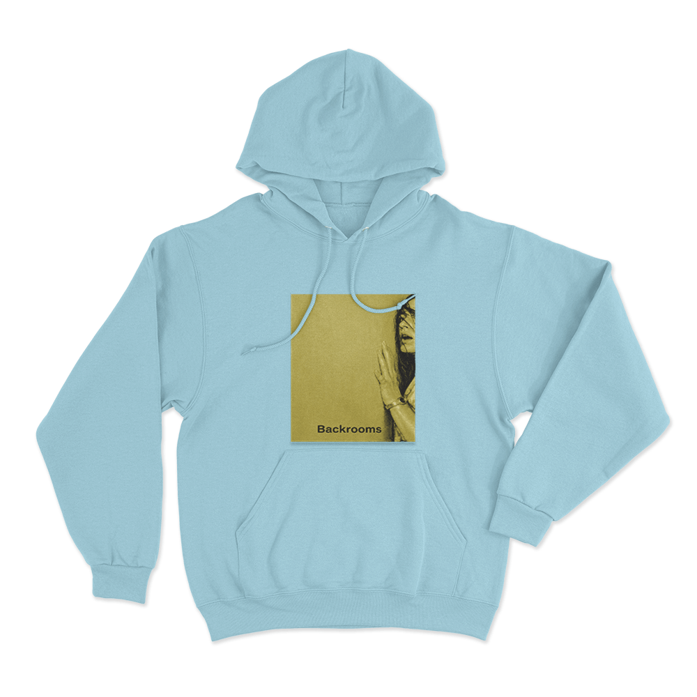 Backrooms Unisex Hoodie Sky Blue Backrooms Unisex Hoodie Sky Blue