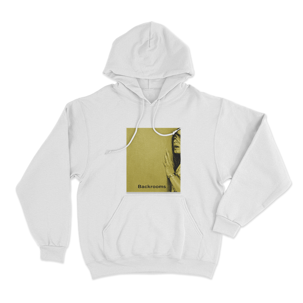 Backrooms Unisex Hoodie White Backrooms Unisex Hoodie White