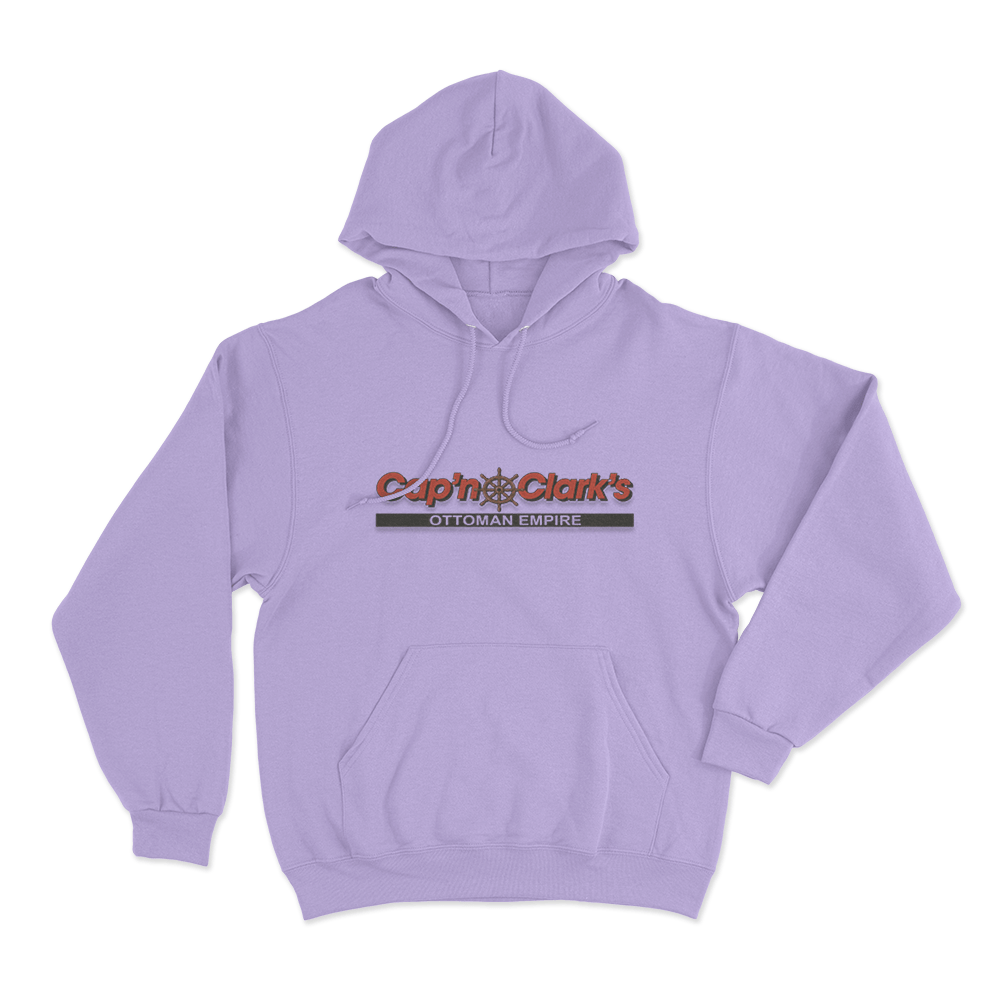 Cap'n Clark's Unisex Hoodie Purple Capn Clarks Unisex Hoodie Purple
